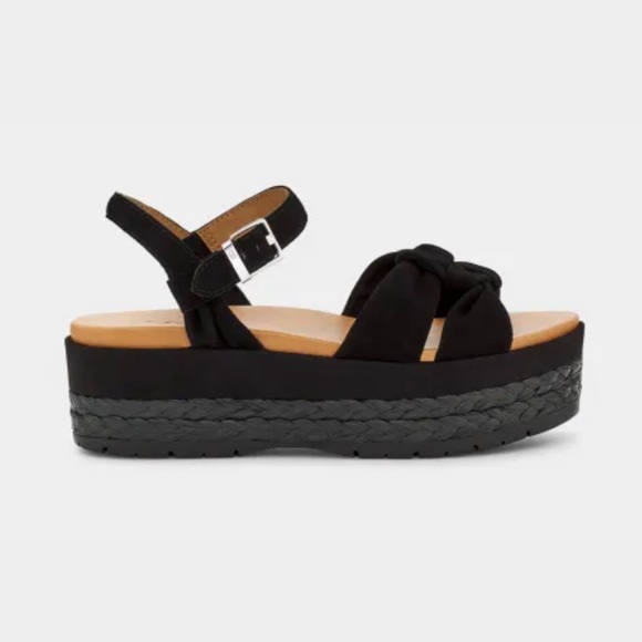 UGG Shoes - Ugg Neusch Platform Sandal Black